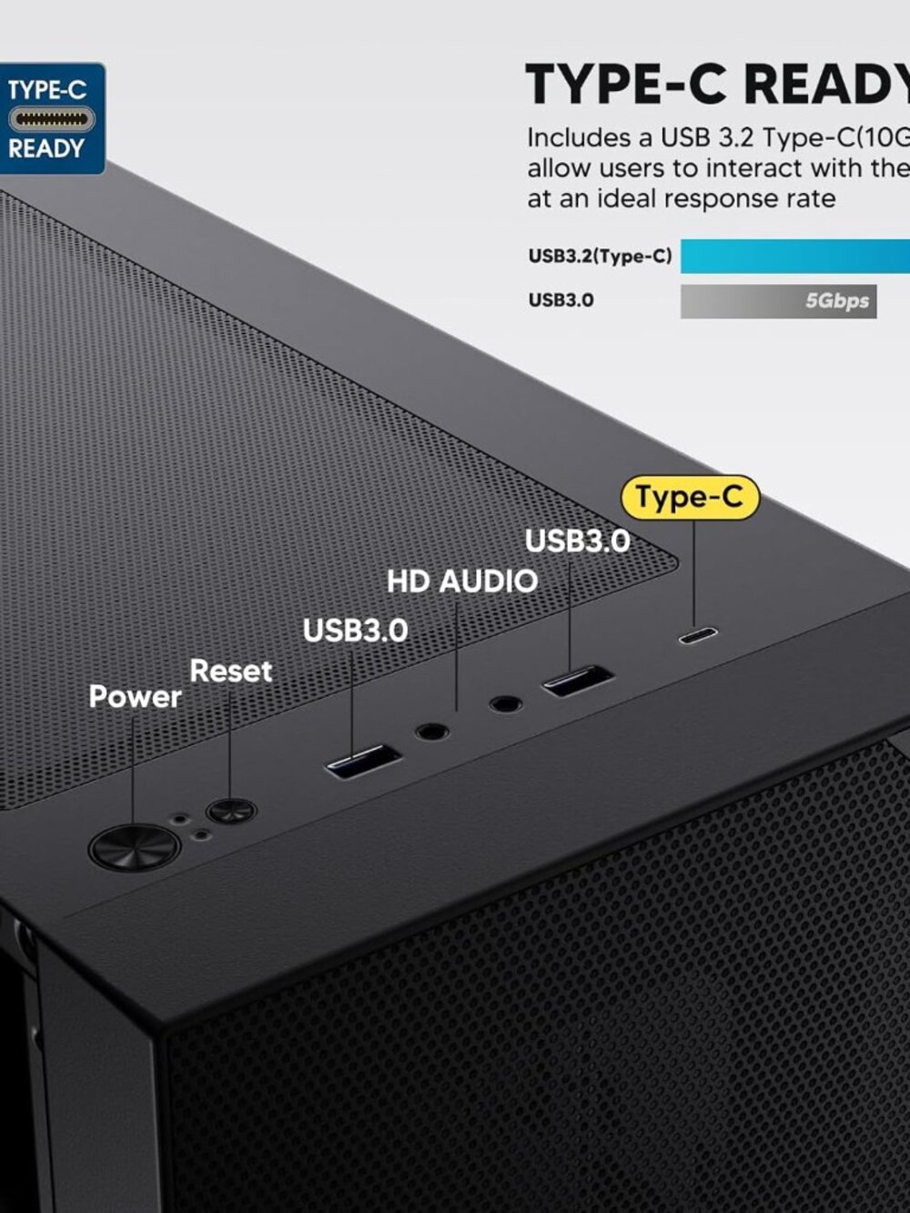 Custom Gaming PC AMD Ryzen 5| RTX 5060 8GB| 32GB DDR4| 2TB HDD+NVMe| WiFi & BT - Picture 10 of 16